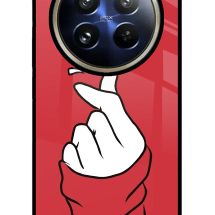 Korean Love Sign Realme 12 Pro 5G/12 Pro+ 5G Glass Case