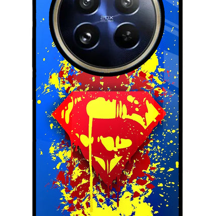 Superman logo Realme 12 Pro 5G/12 Pro+ 5G Glass Case