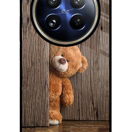 Teddy Wooden Realme 12 Pro 5G/12 Pro+ 5G Glass Case