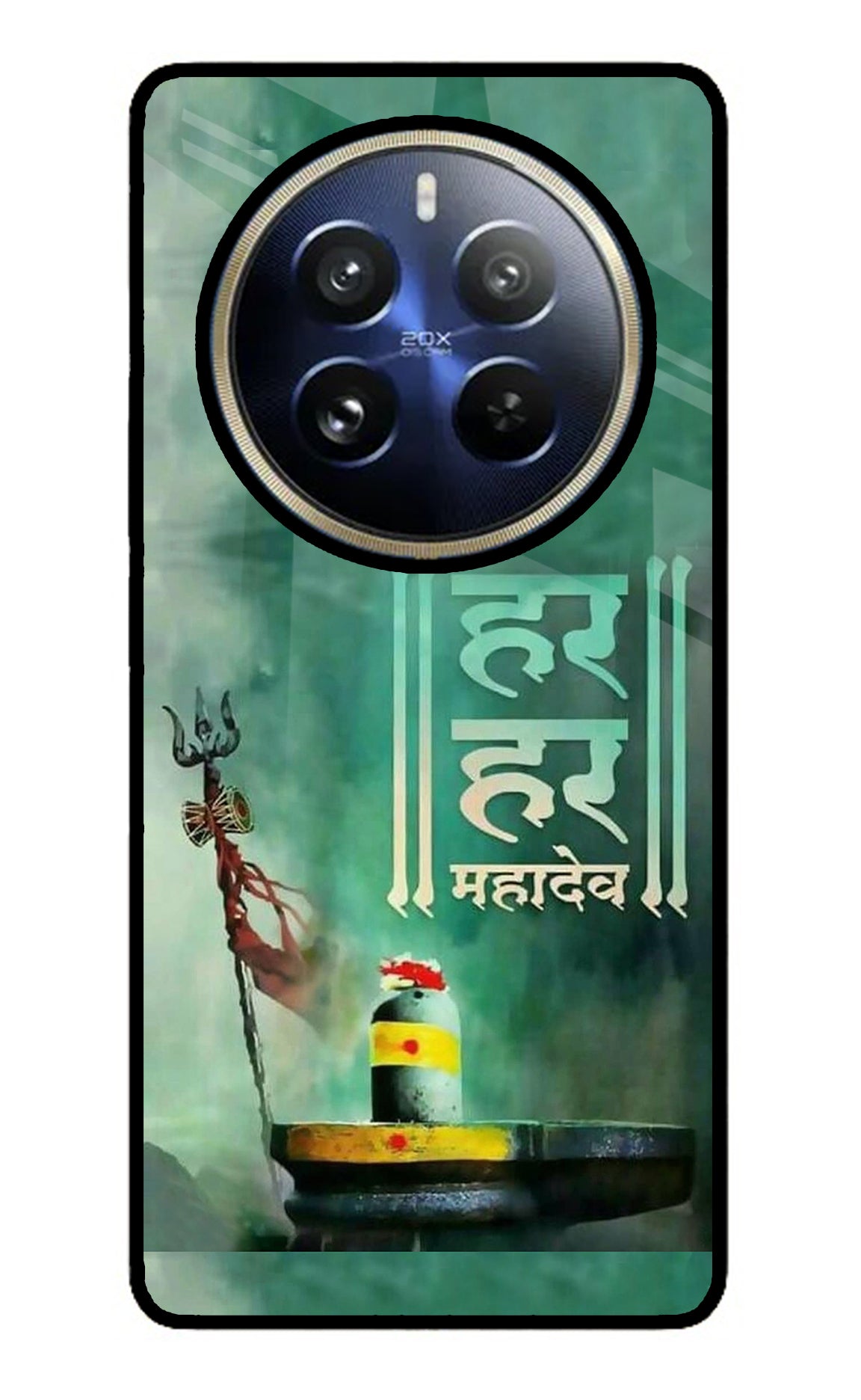 Har Har Mahadev Shivling Realme 12 Pro 5G/12 Pro+ 5G Glass Case