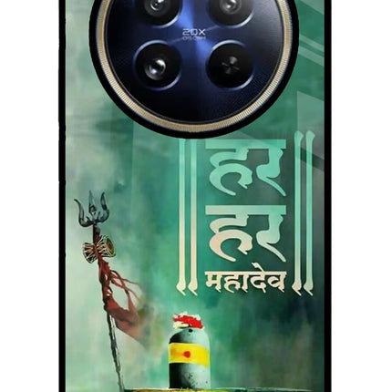 Har Har Mahadev Shivling Realme 12 Pro 5G/12 Pro+ 5G Glass Case
