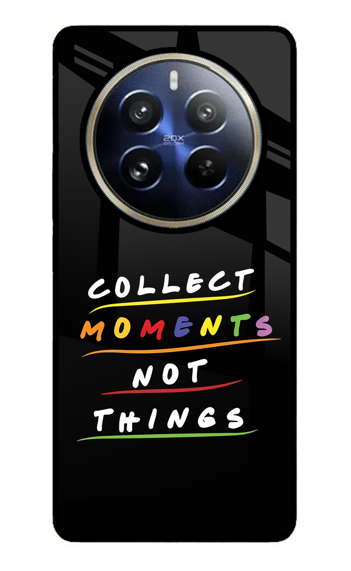 Collect Moments Not Things Realme 12 Pro 5G/12 Pro+ 5G Glass Case