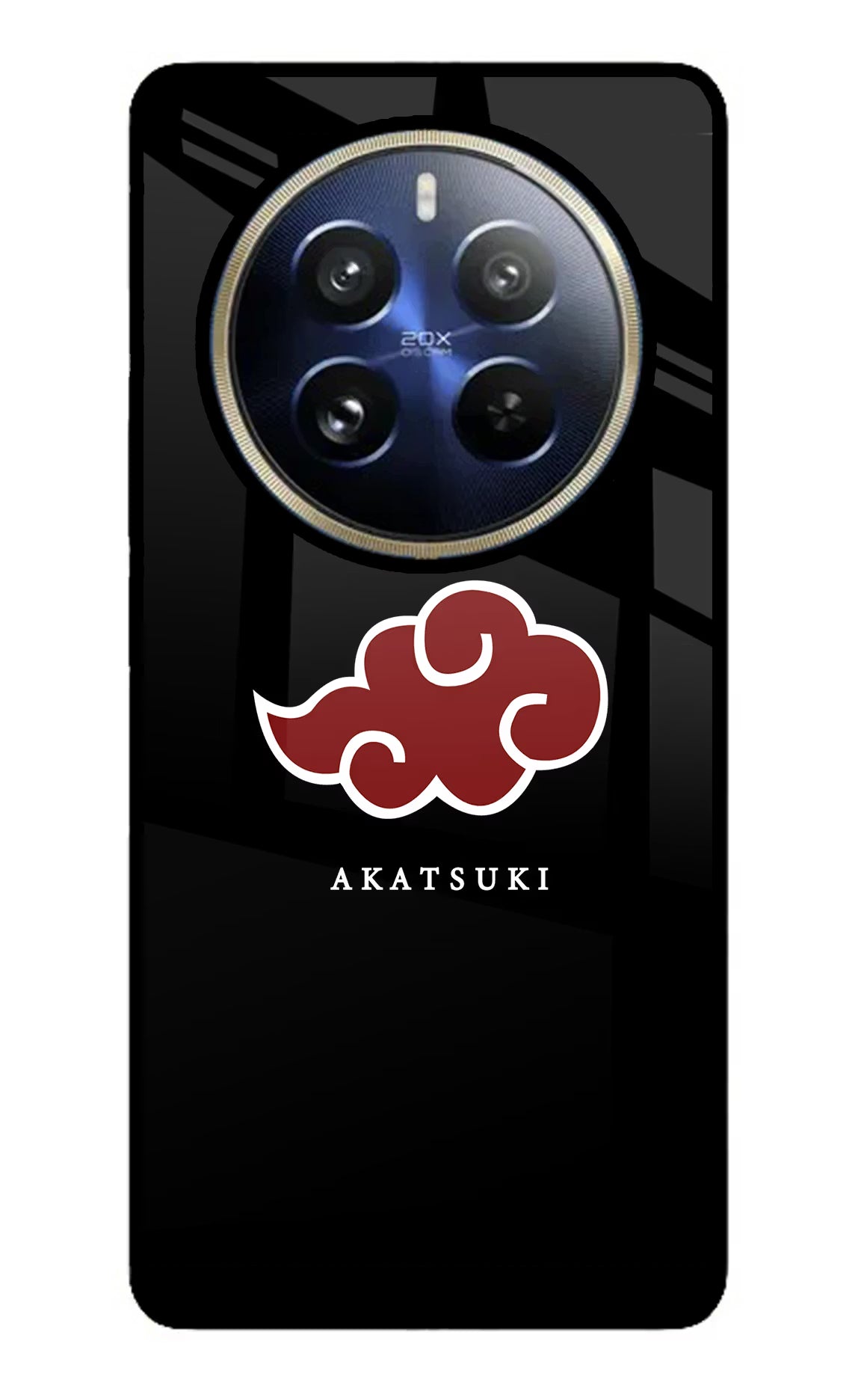 Akatsuki Realme 12 Pro 5G/12 Pro+ 5G Glass Case Back Cover by Casekaro