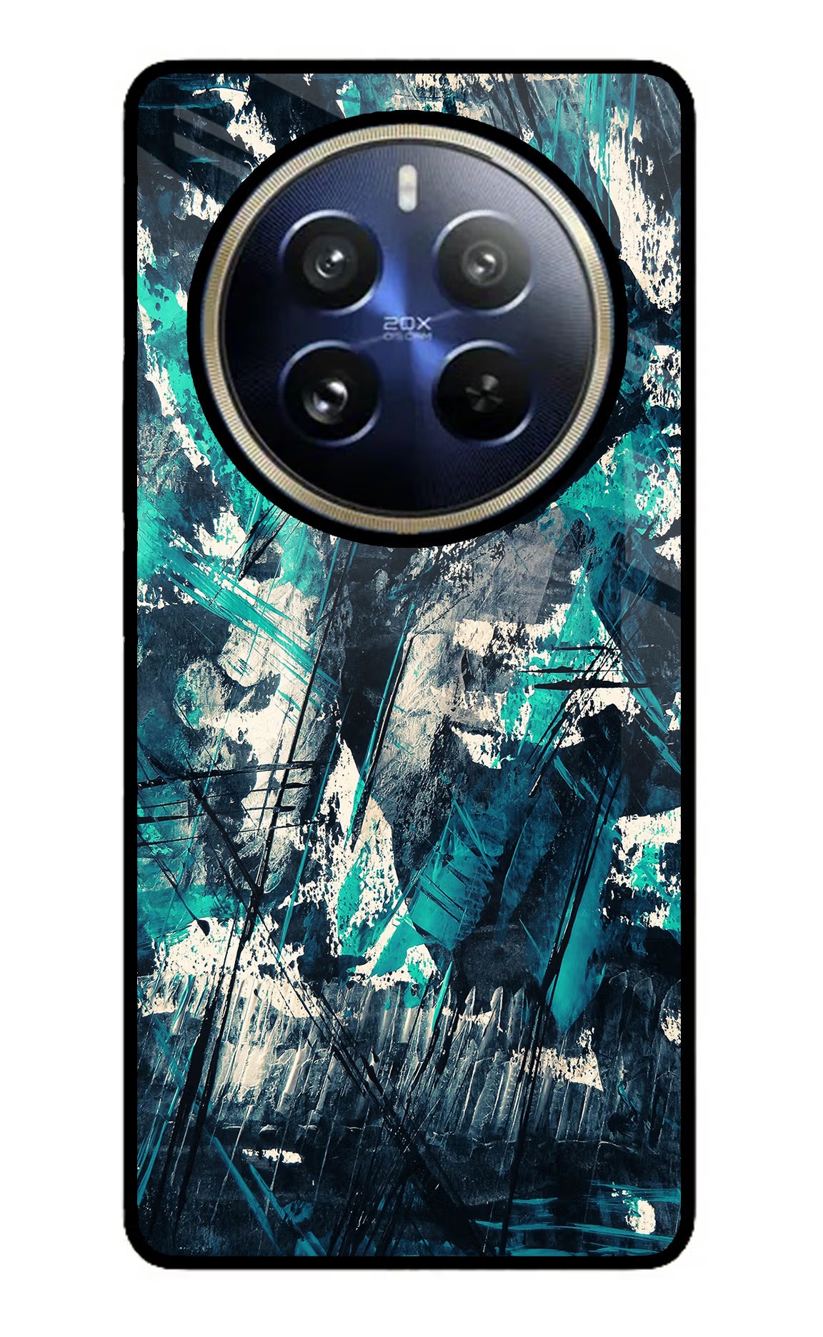 Artwork Realme 12 Pro 5G/12 Pro+ 5G Glass Case Back Cover by Casekaro