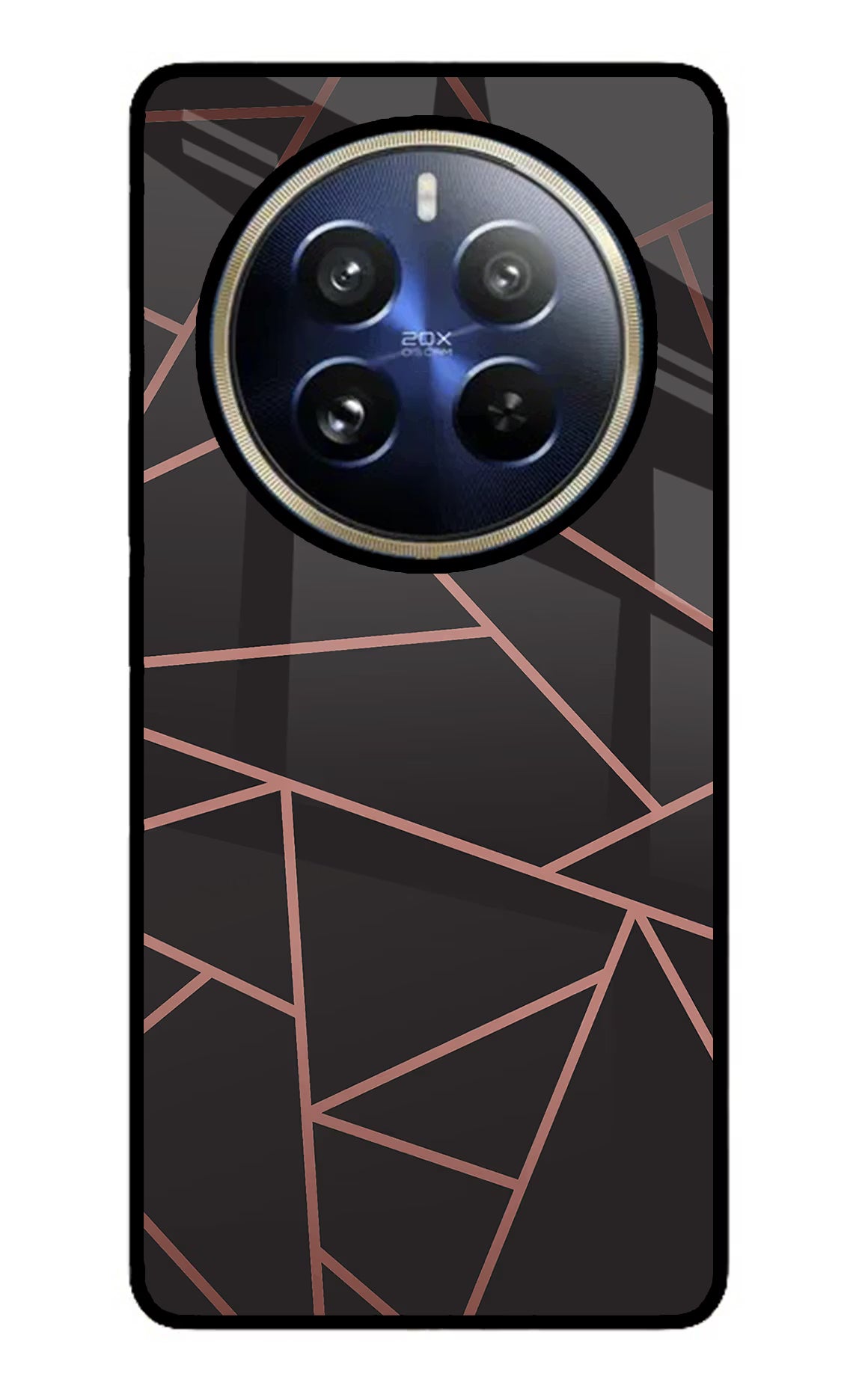 Geometric Pattern Realme 12 Pro 5G/12 Pro+ 5G Glass Case Back Cover by Casekaro