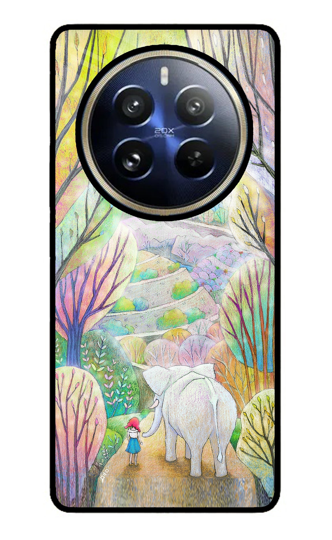 Nature Painting Realme 12 Pro 5G/12 Pro+ 5G Glass Case