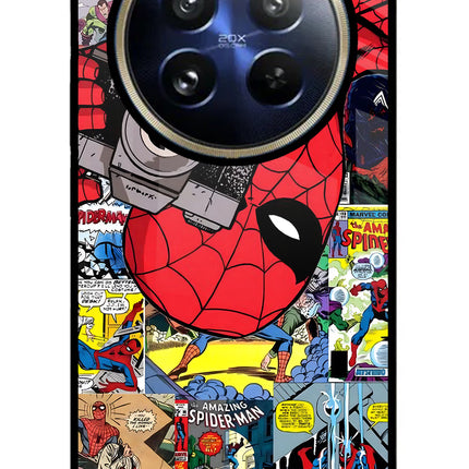 Spider Man Realme 12 Pro 5G/12 Pro+ 5G Glass Case