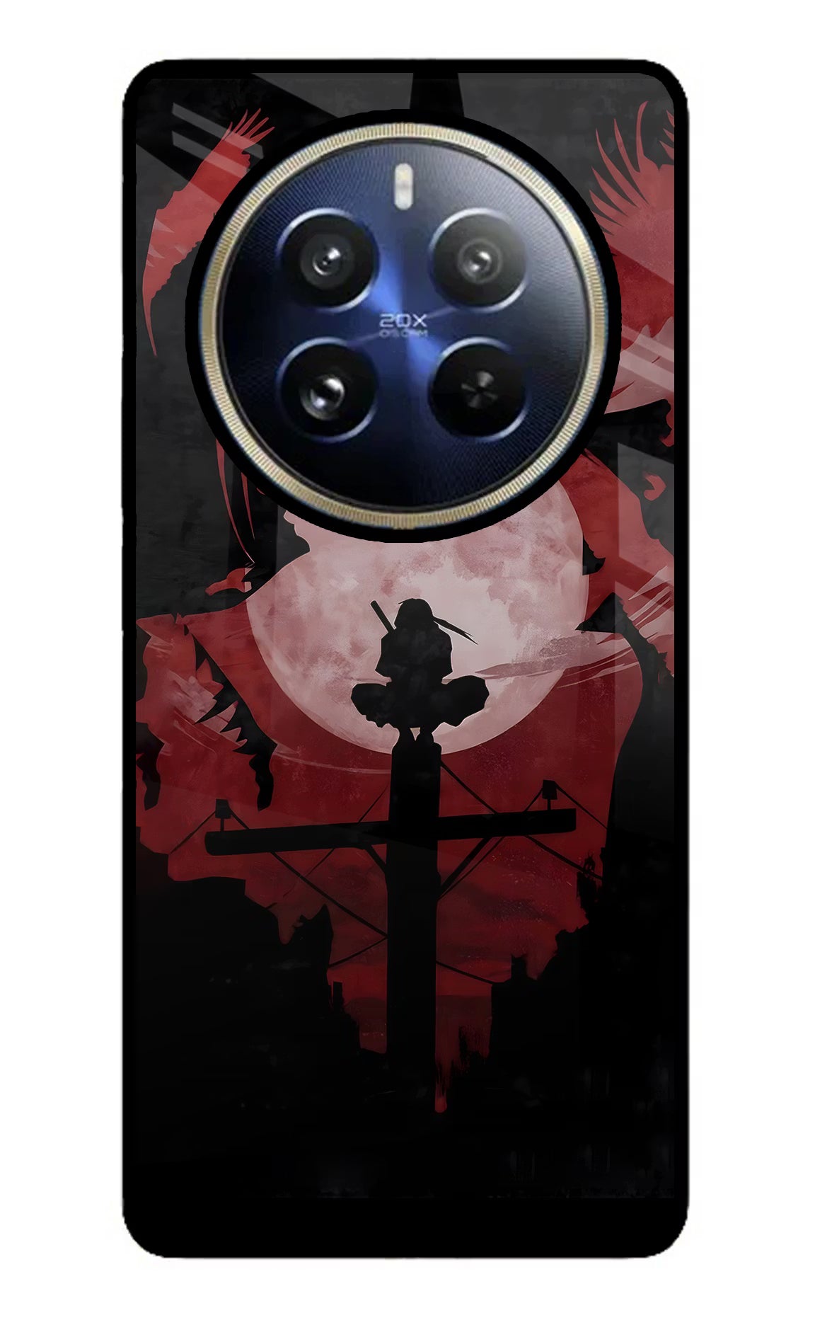 Naruto Anime Realme 12 Pro 5G/12 Pro+ 5G Glass Case Back Cover by Casekaro