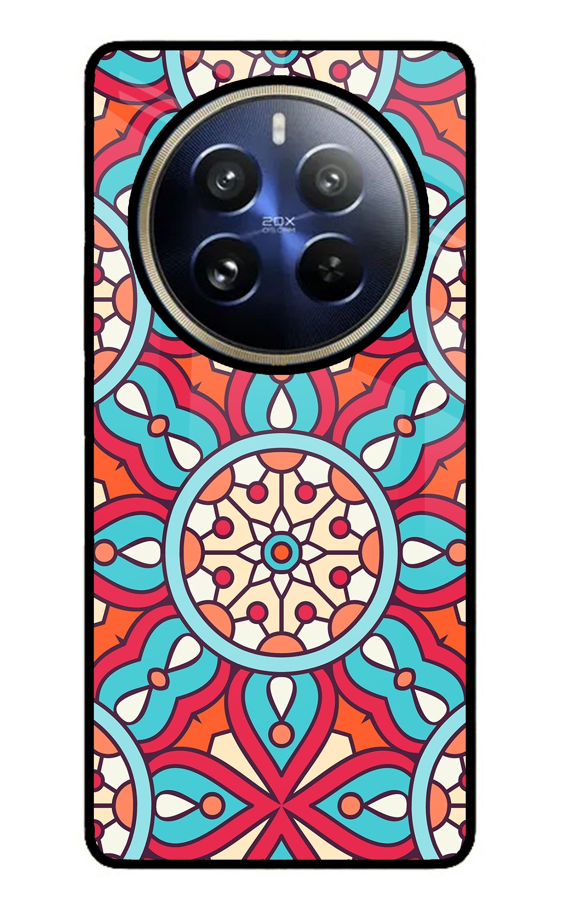 Mandala Geometric Realme 12 Pro 5G/12 Pro+ 5G Glass Case