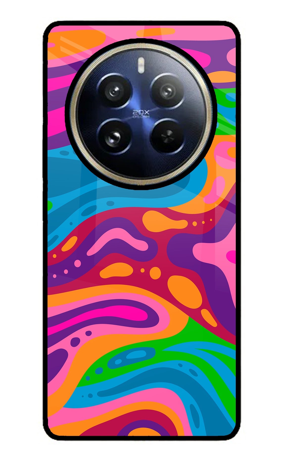 Trippy Pattern Realme 12 Pro 5G/12 Pro+ 5G Back Cover