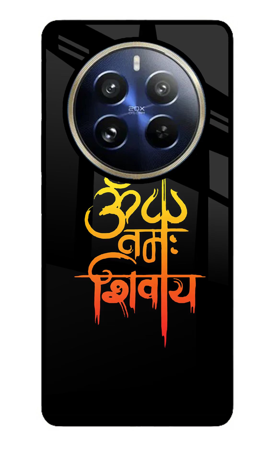Om Namah Shivay Realme 12 Pro 5G/12 Pro+ 5G Glass Case Back Cover by Casekaro