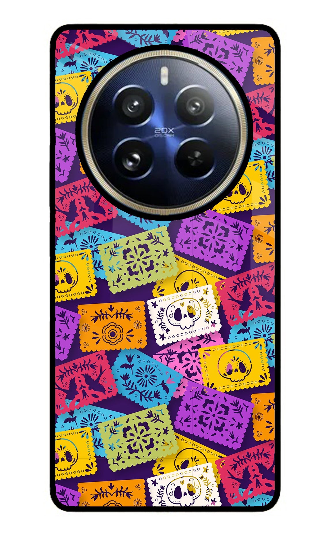 Mexican Pattern Realme 12 Pro 5G/12 Pro+ 5G Back Cover