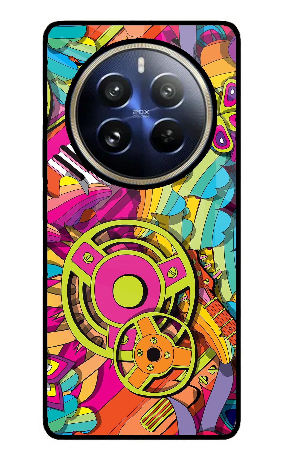 Music Doodle Realme 12 Pro 5G/12 Pro+ 5G Glass Case