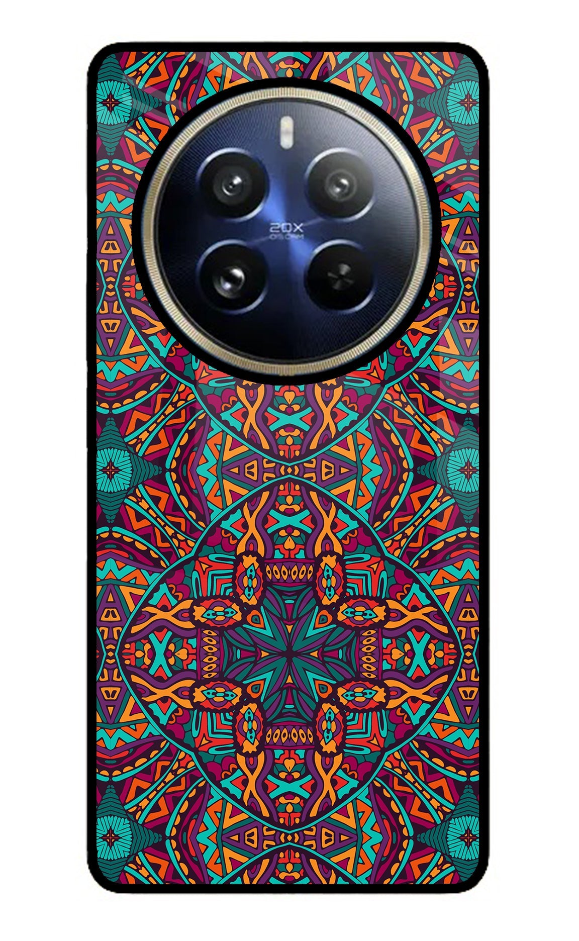 Colour Mandala Realme 12 Pro 5G/12 Pro+ 5G Glass Case