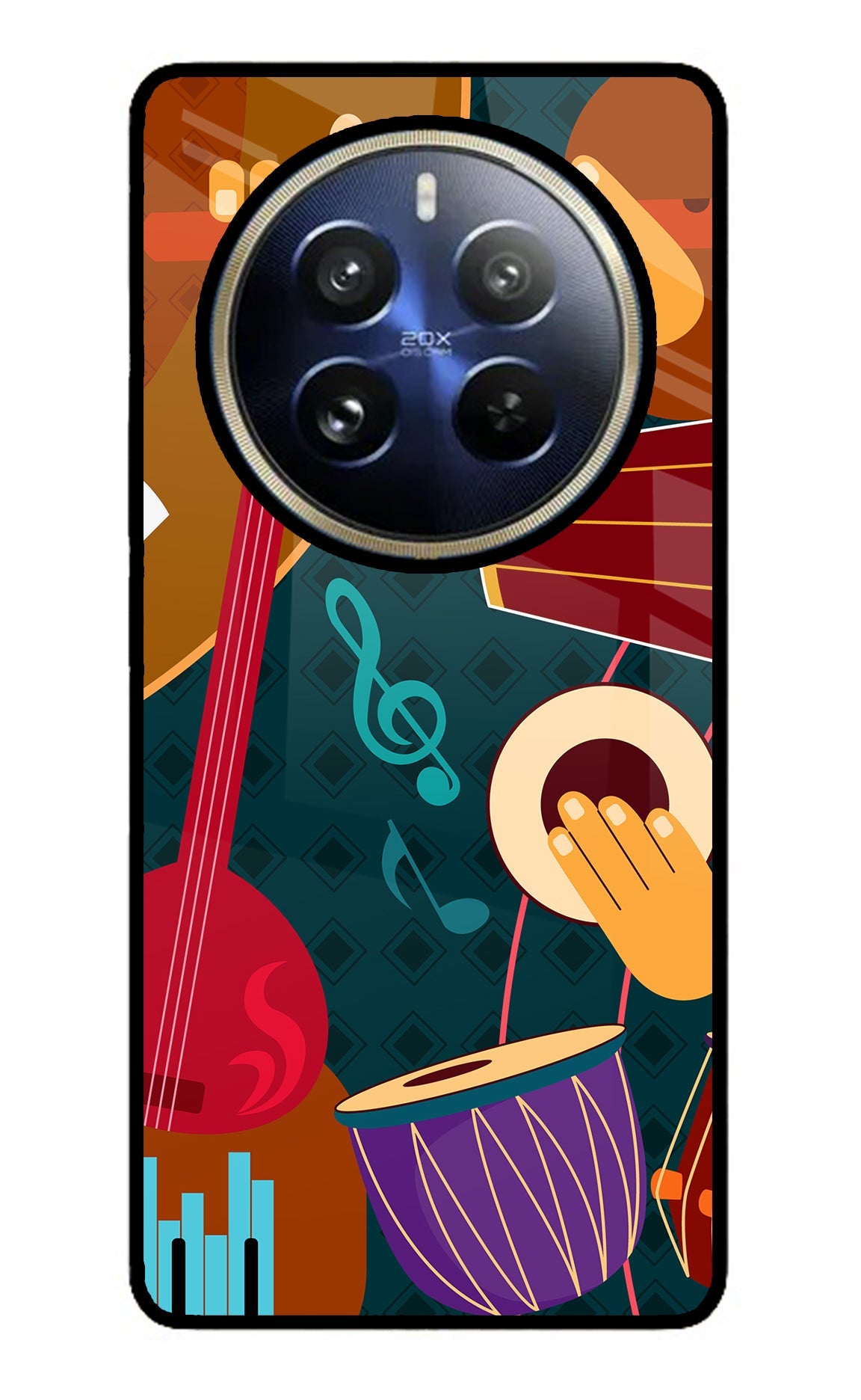 Music Instrument Realme 12 Pro 5G/12 Pro+ 5G Back Cover