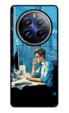 Focused Hustler (AI Generated) Realme 12 Pro 5G/12 Pro+ 5G Glass Case