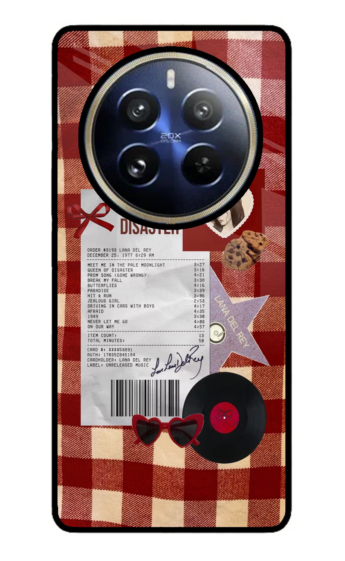 Queen of Disaster Realme 12 Pro 5G/12 Pro+ 5G Glass Case