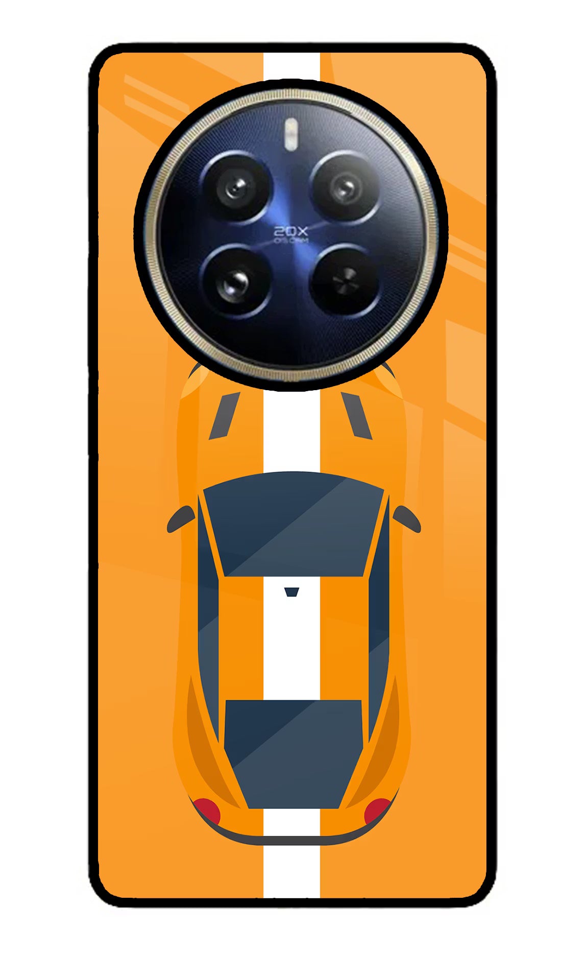 Highway Pursuit Realme 12 Pro 5G/12 Pro+ 5G Glass Case Back Cover by Casekaro