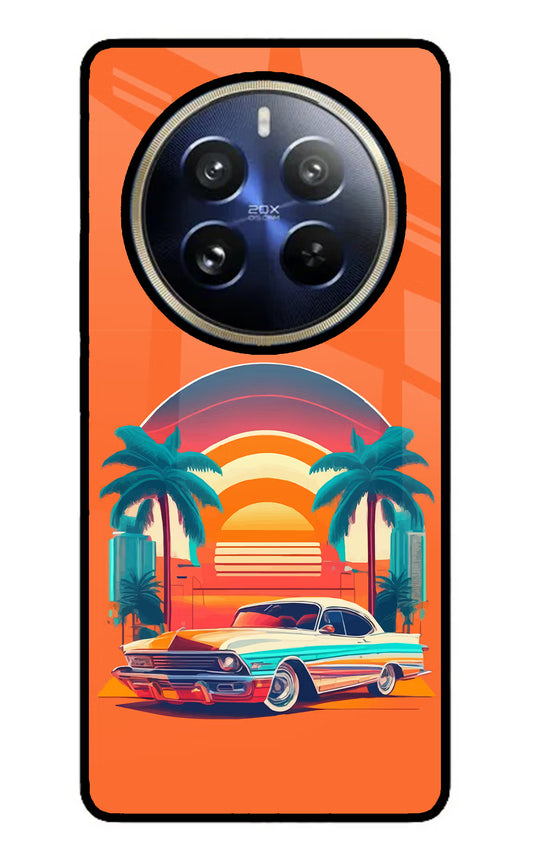 Palm Drive 80s Realme 12 Pro 5G/12 Pro+ 5G Glass Case