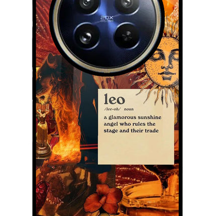Leo Zodiac Realme 12 Pro 5G/12 Pro+ 5G Glass Case