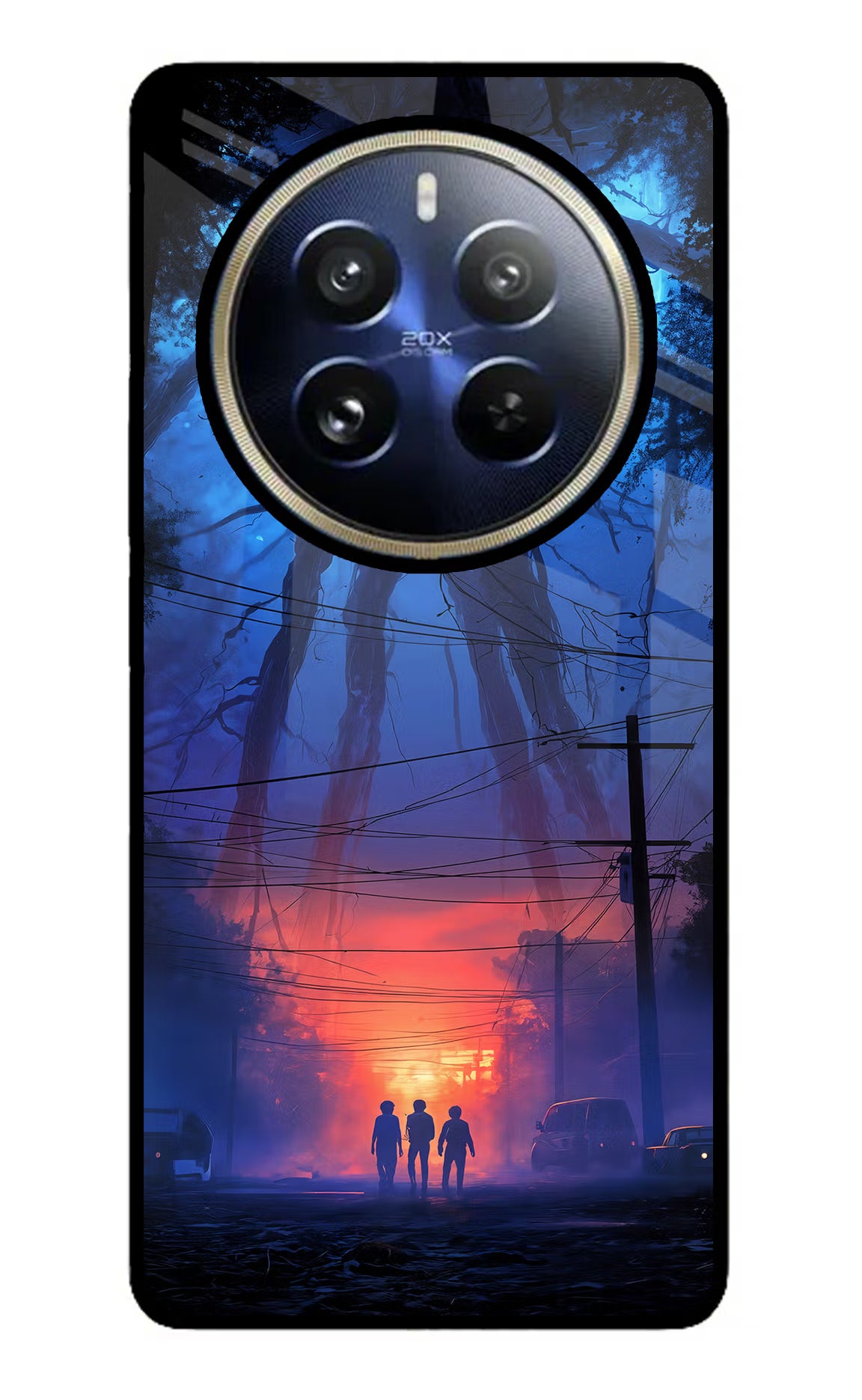 Ordinary Things Shadow Realme 12 Pro 5G/12 Pro+ 5G Glass Case Back Cover by Casekaro