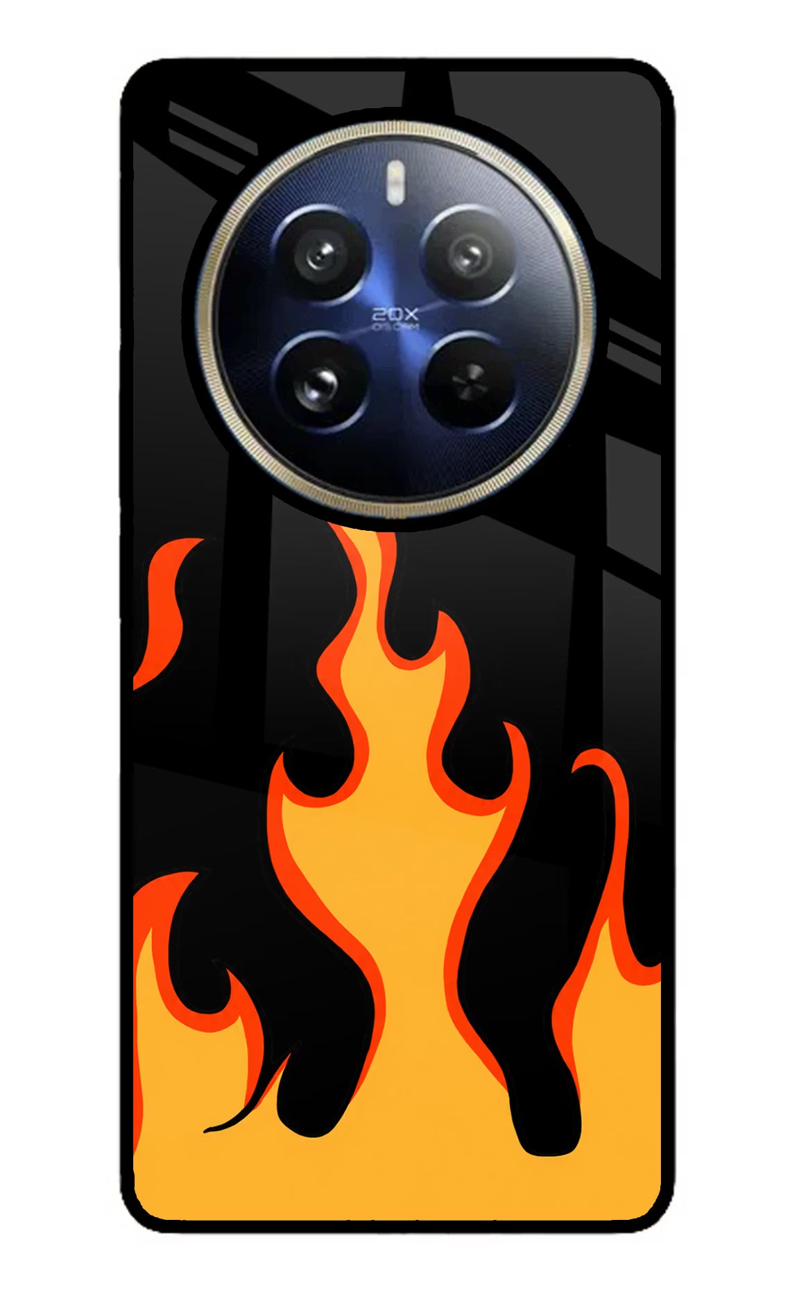 Fired Up – Black Realme 12 Pro 5G/12 Pro+ 5G Glass Case
