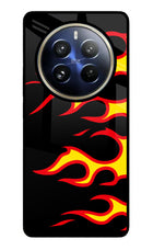 Side Sweep Flames Realme 12 Pro 5G/12 Pro+ 5G Glass Case