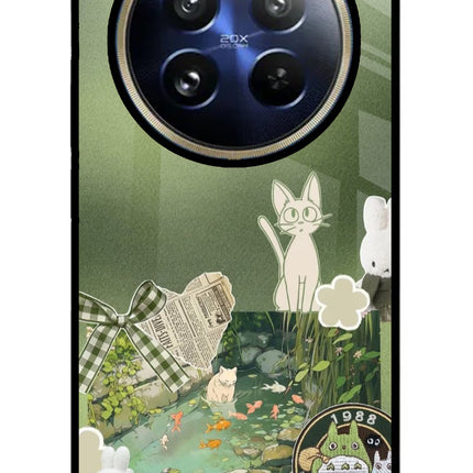 Aesthetic anime Realme 12 Pro 5G/12 Pro+ 5G Glass Case