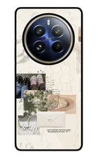 Soft Aesthetic Realme 12 Pro 5G/12 Pro+ 5G Glass Case