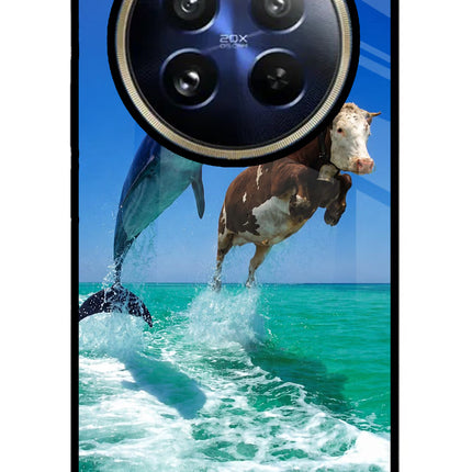 Dolphin vs Cow Realme 12 Pro 5G/12 Pro+ 5G Glass Case