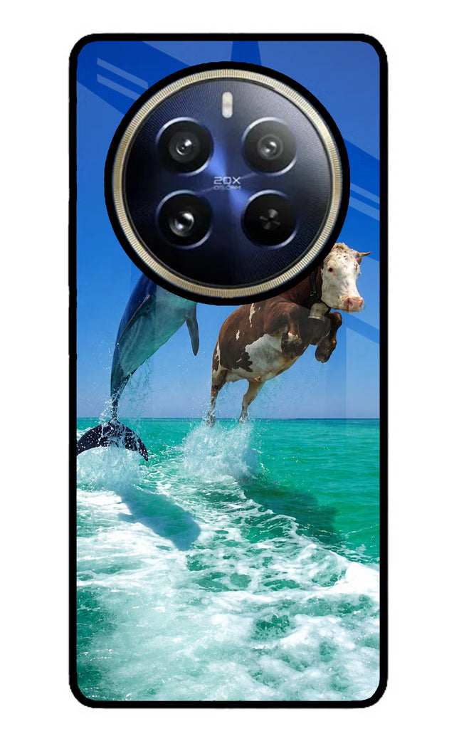 Dolphin vs Cow Realme 12 Pro 5G/12 Pro+ 5G Glass Case