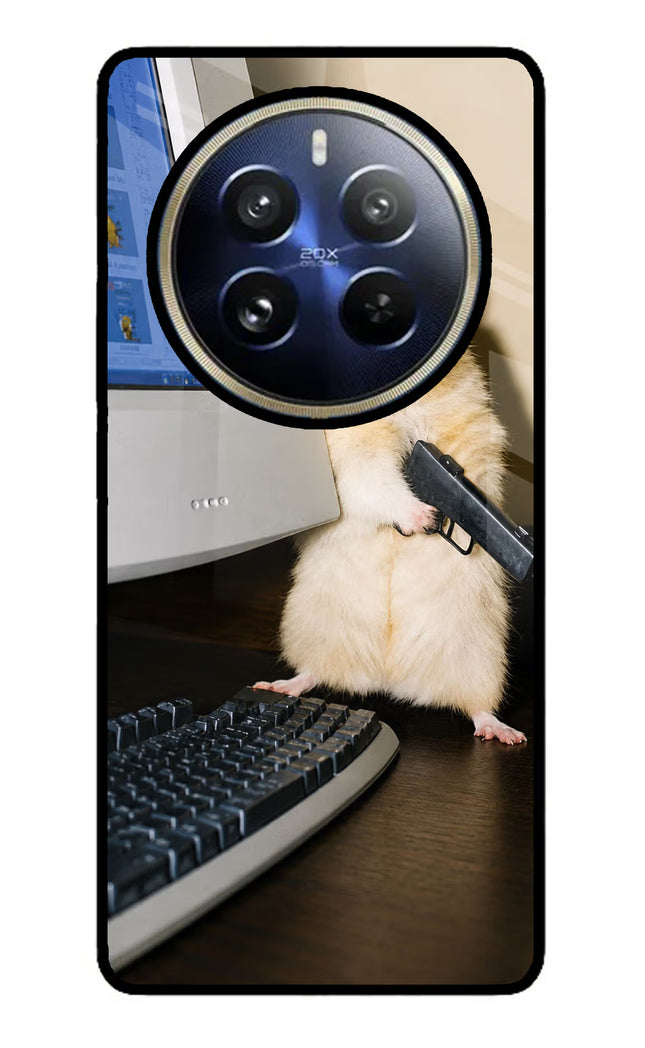Hacker Hamster Realme 12 Pro 5G/12 Pro+ 5G Glass Case