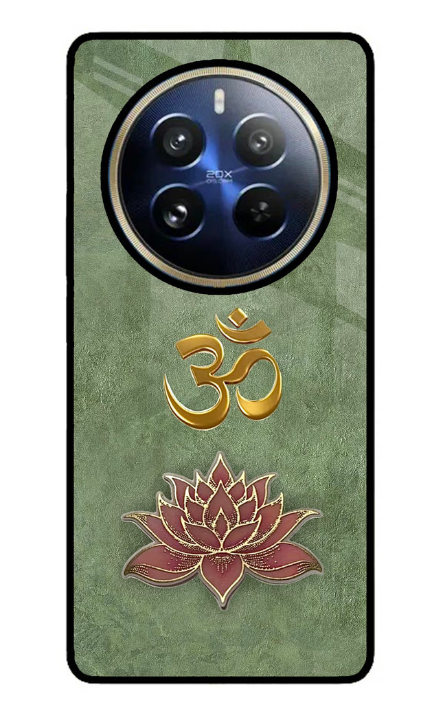 Om & Lotus Realme 12 Pro 5G/12 Pro+ 5G Glass Case