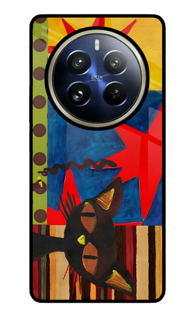 Pop Cat Realme 12 Pro 5G/12 Pro+ 5G Glass Case