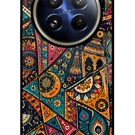 Folk Print Realme 12 Pro 5G/12 Pro+ 5G Glass Case