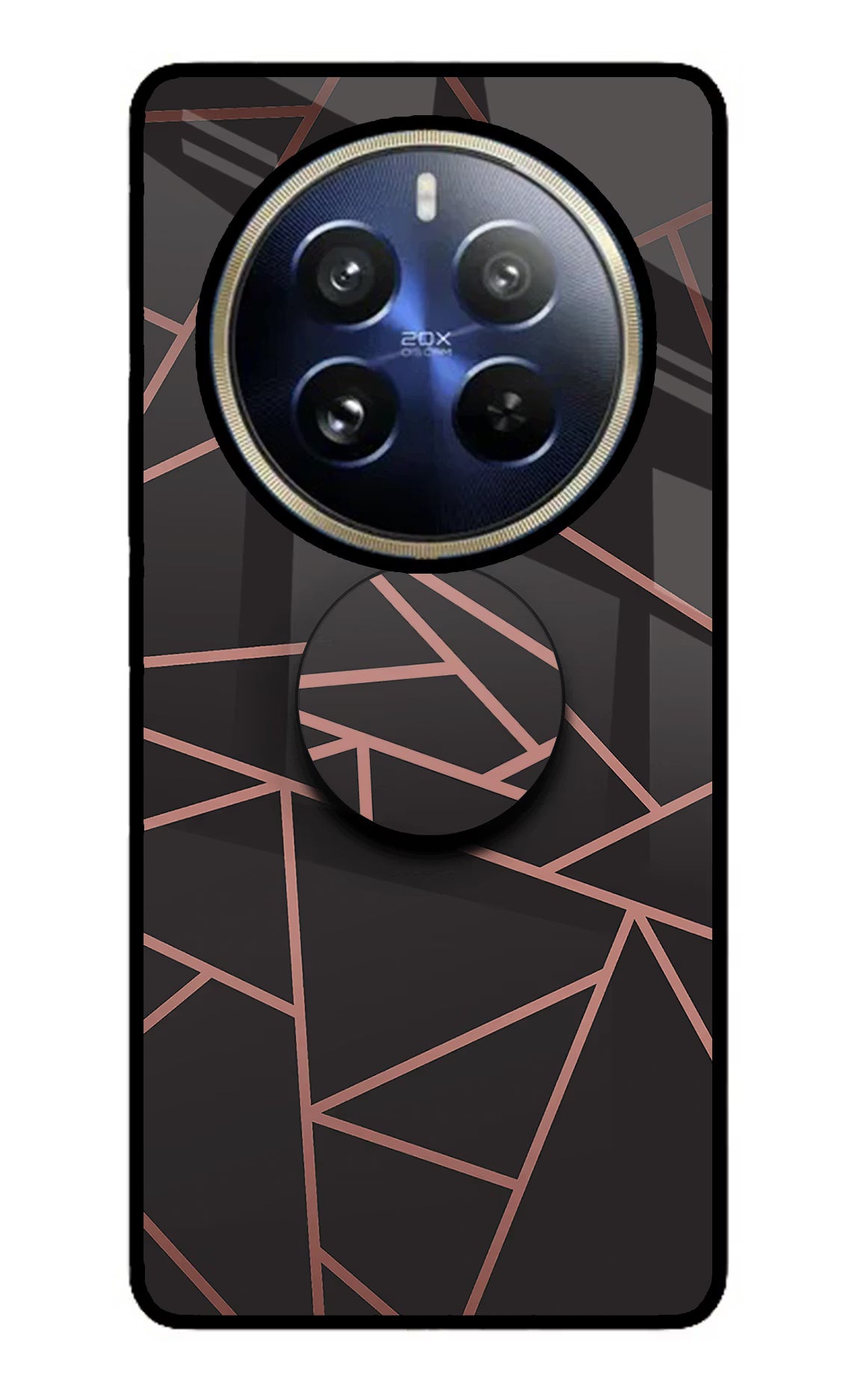Geometric Pattern Realme 12 Pro 5G/12 Pro+ 5G Glass Case