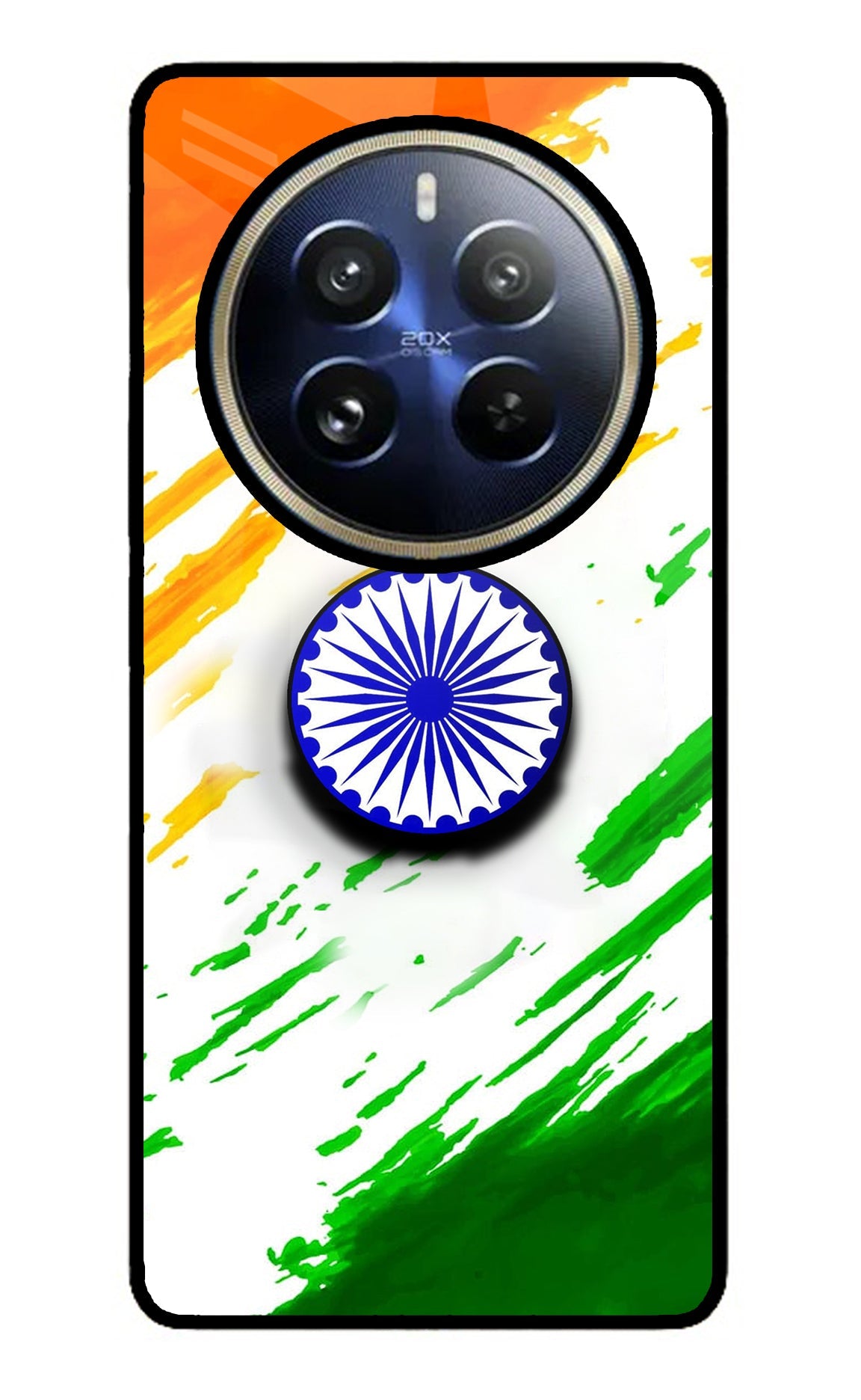 Indian Flag Ashoka Chakra Realme 12 Pro 5G/12 Pro+ 5G Pop Case