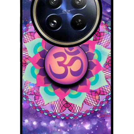 Om Purple Realme 12 Pro 5G/12 Pro+ 5G Glass Case