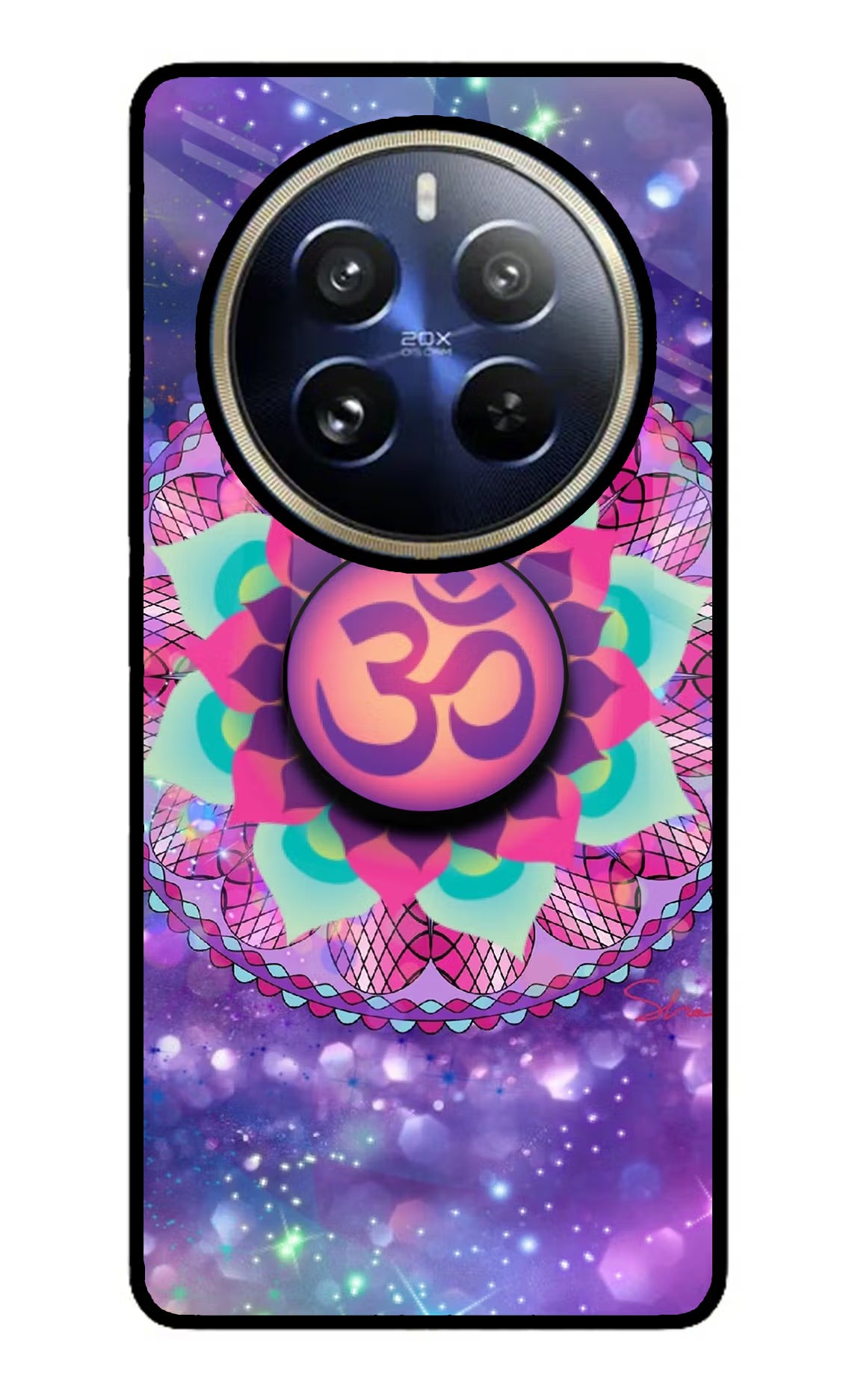 Om Purple Realme 12 Pro 5G/12 Pro+ 5G Pop Case by Casekaro