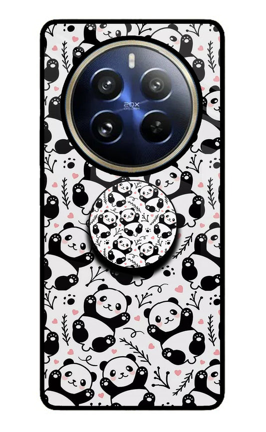 Cute Panda Realme 12 Pro 5G/12 Pro+ 5G Glass Case