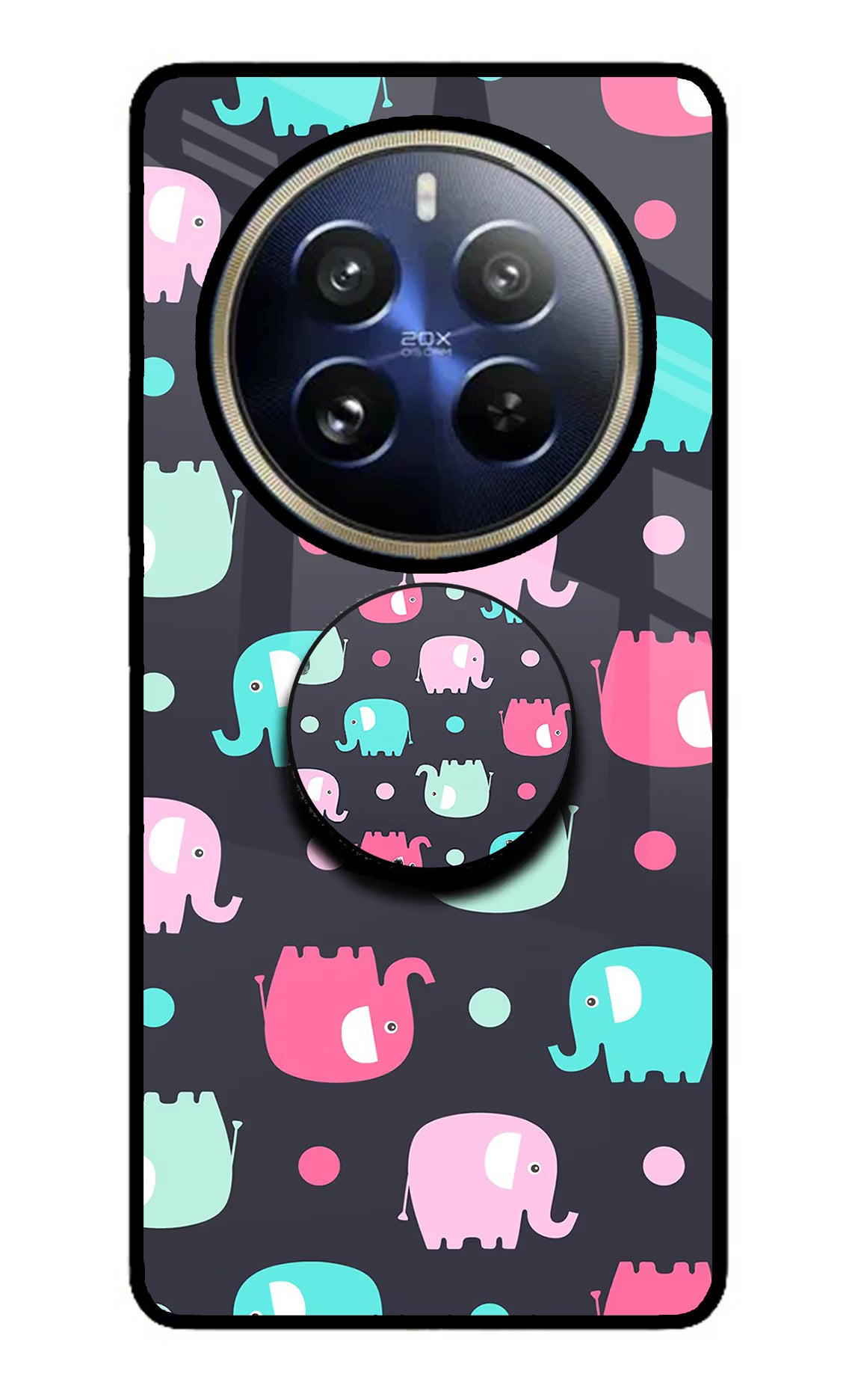 Baby Elephants Realme 12 Pro 5G/12 Pro+ 5G Pop Case by Casekaro