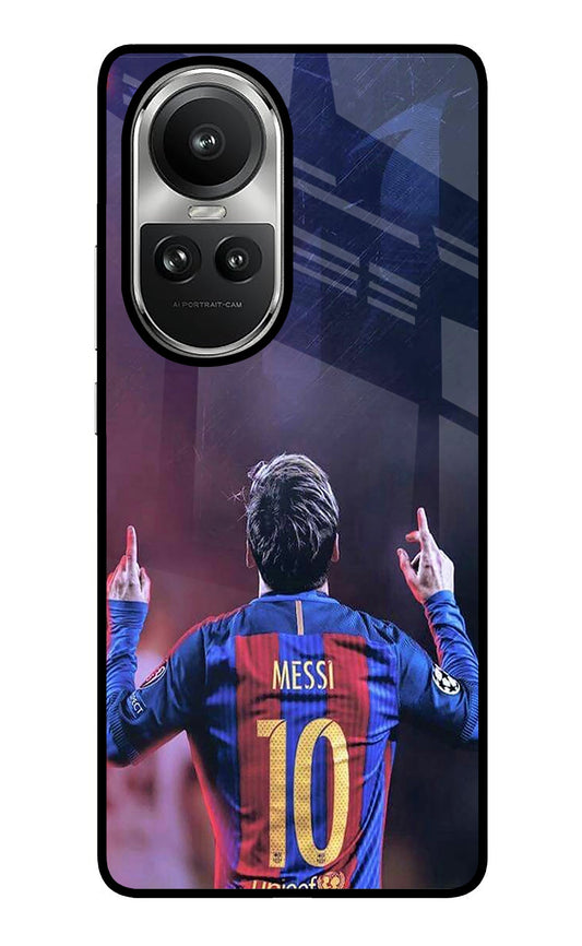 Messi Oppo Reno10 5G/10 Pro 5G Glass Case