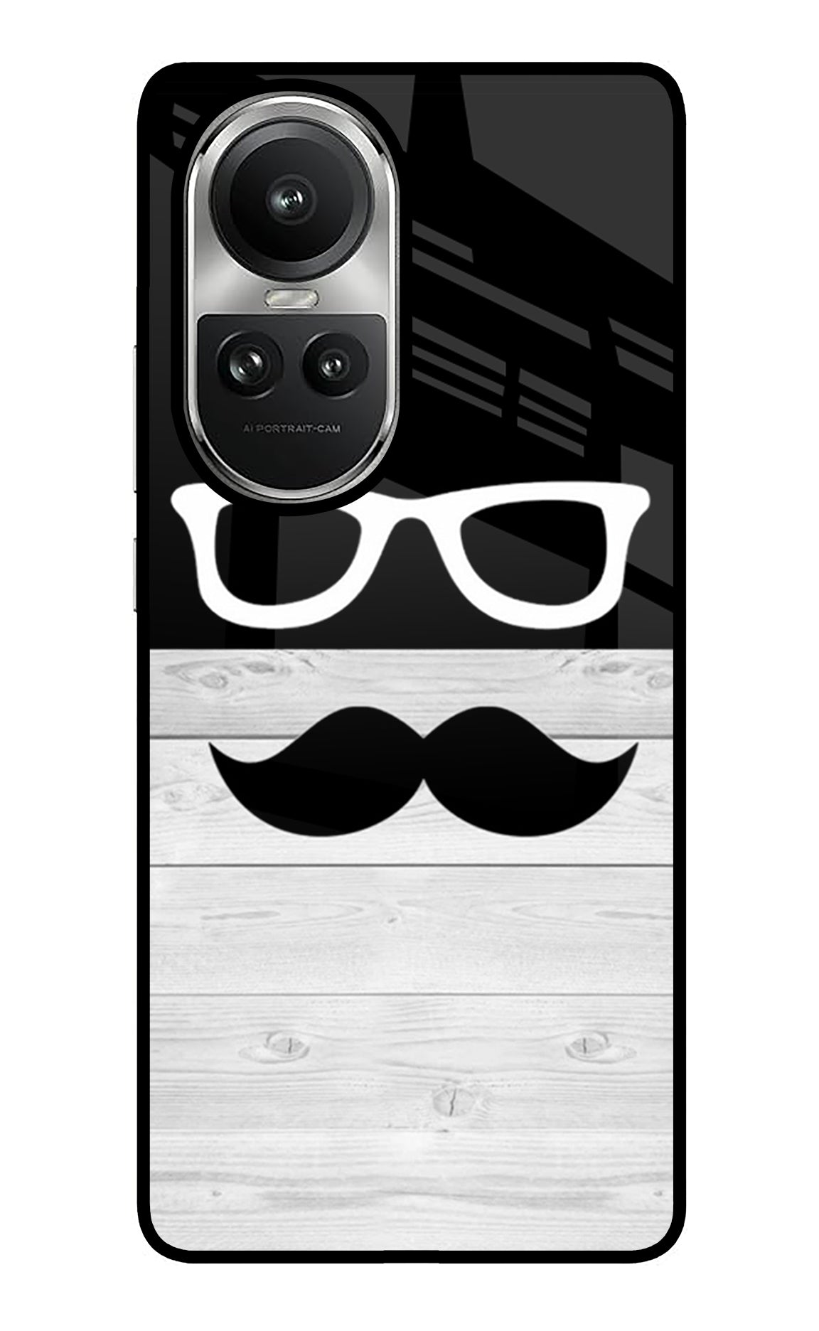 Mustache Oppo Reno10 5G/10 Pro 5G Glass Case