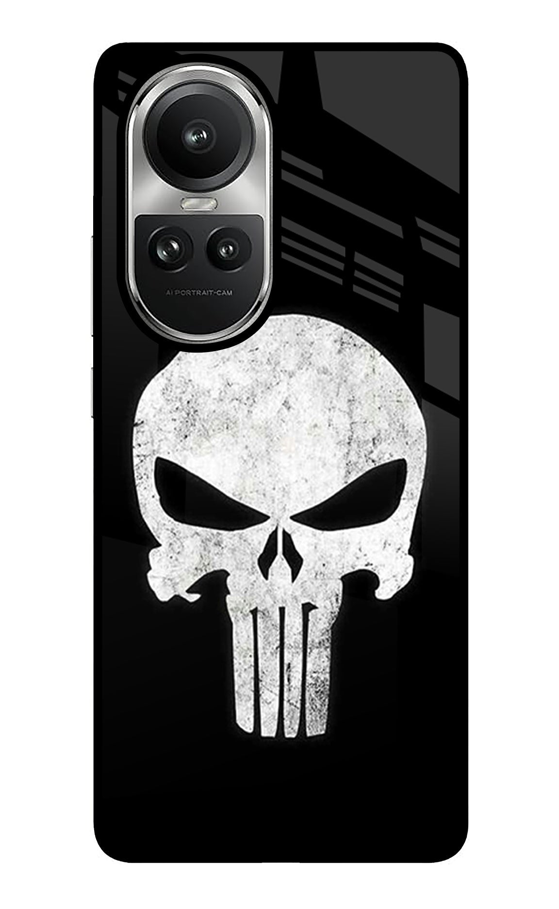 Punisher Skull Oppo Reno10 5G/10 Pro 5G Glass Case