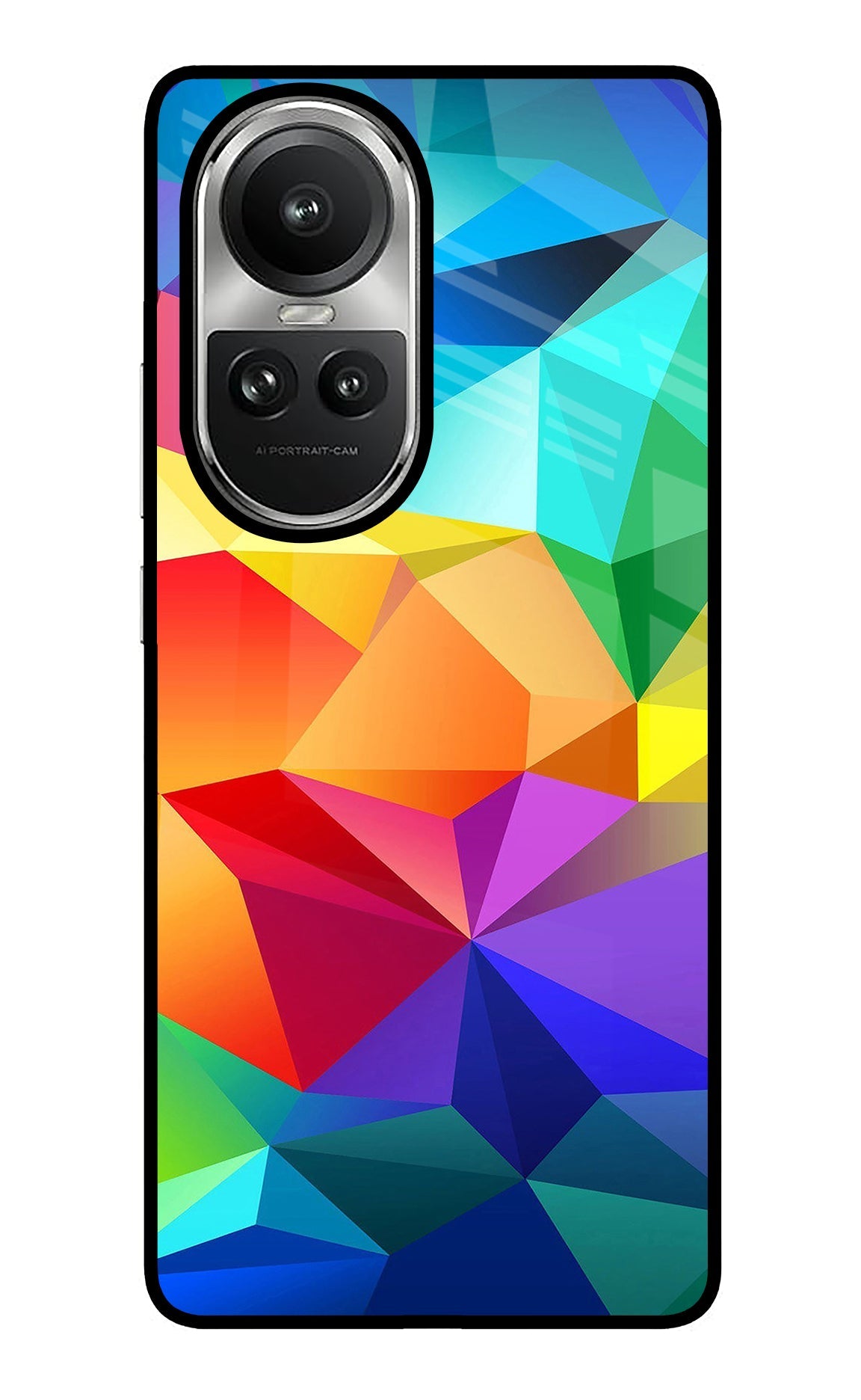 Abstract Pattern Oppo Reno10 5G/10 Pro 5G Glass Case