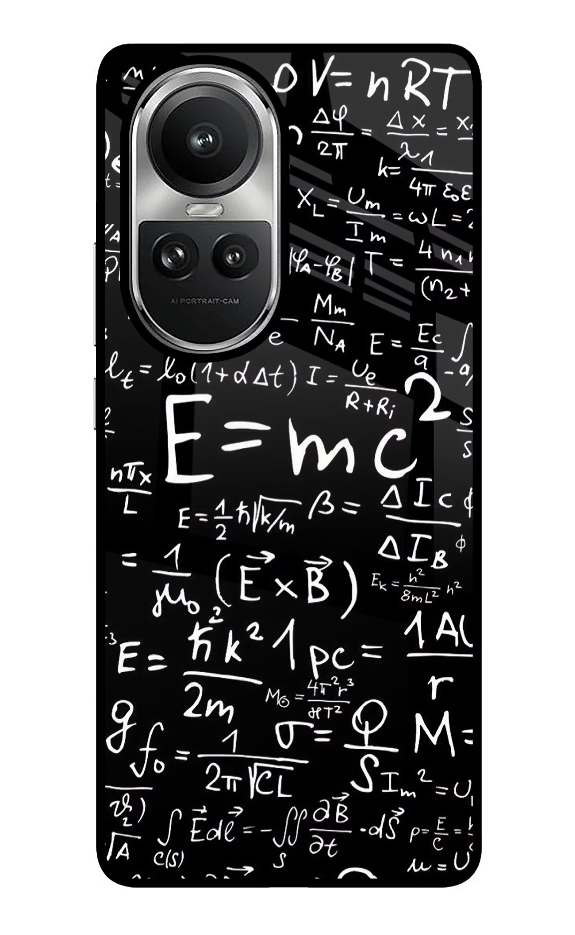 Physics Formula Oppo Reno10 5G/10 Pro 5G Glass Case Back Cover by Casekaro