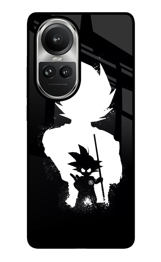 Goku Shadow Oppo Reno10 5G/10 Pro 5G Glass Case