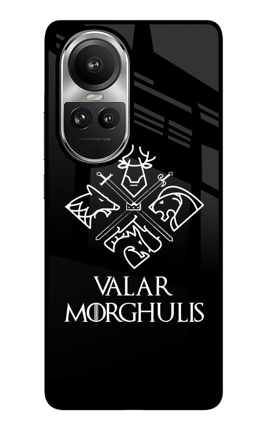 Valar Morghulis | Game Of Thrones Oppo Reno10 5G/10 Pro 5G Glass Case