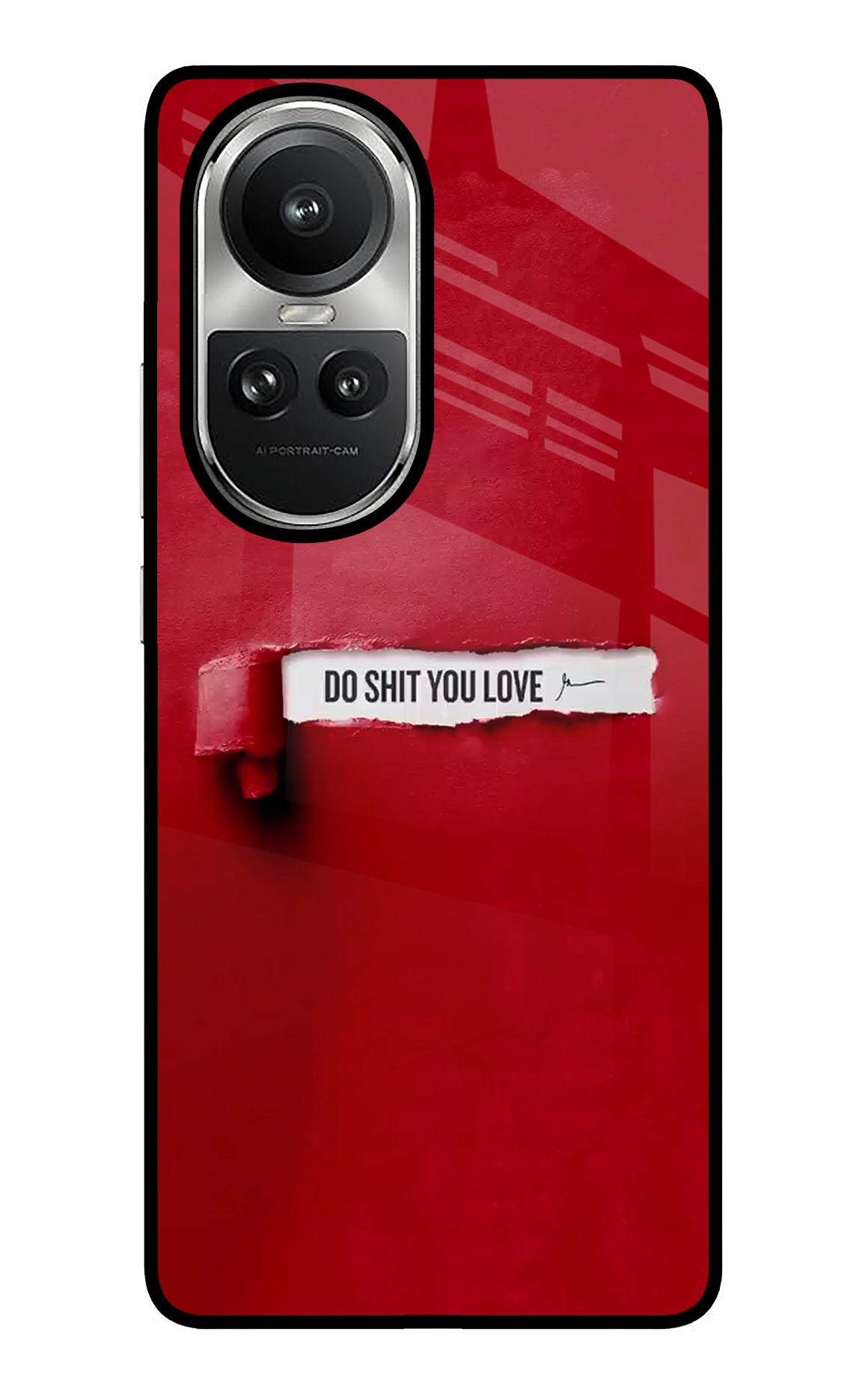 Do Shit You Love Oppo Reno10 5G/10 Pro 5G Glass Case