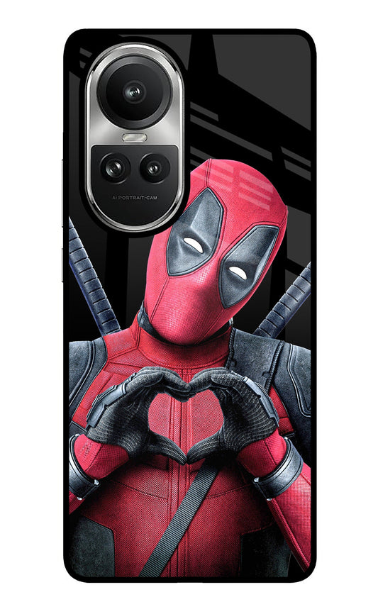 Deadpool Oppo Reno10 5G/10 Pro 5G Glass Case